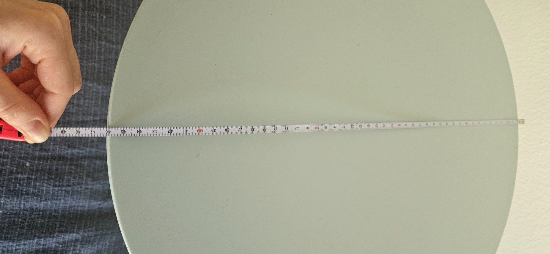 Tables: Beistelltisch, Höhe 54 cm, Durchmesser 46 cm – D'occasion à Reinach AG par asiaaa19913 1