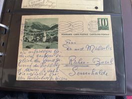 Alte Postkarte Saanen Sondern 1964 Schweiz