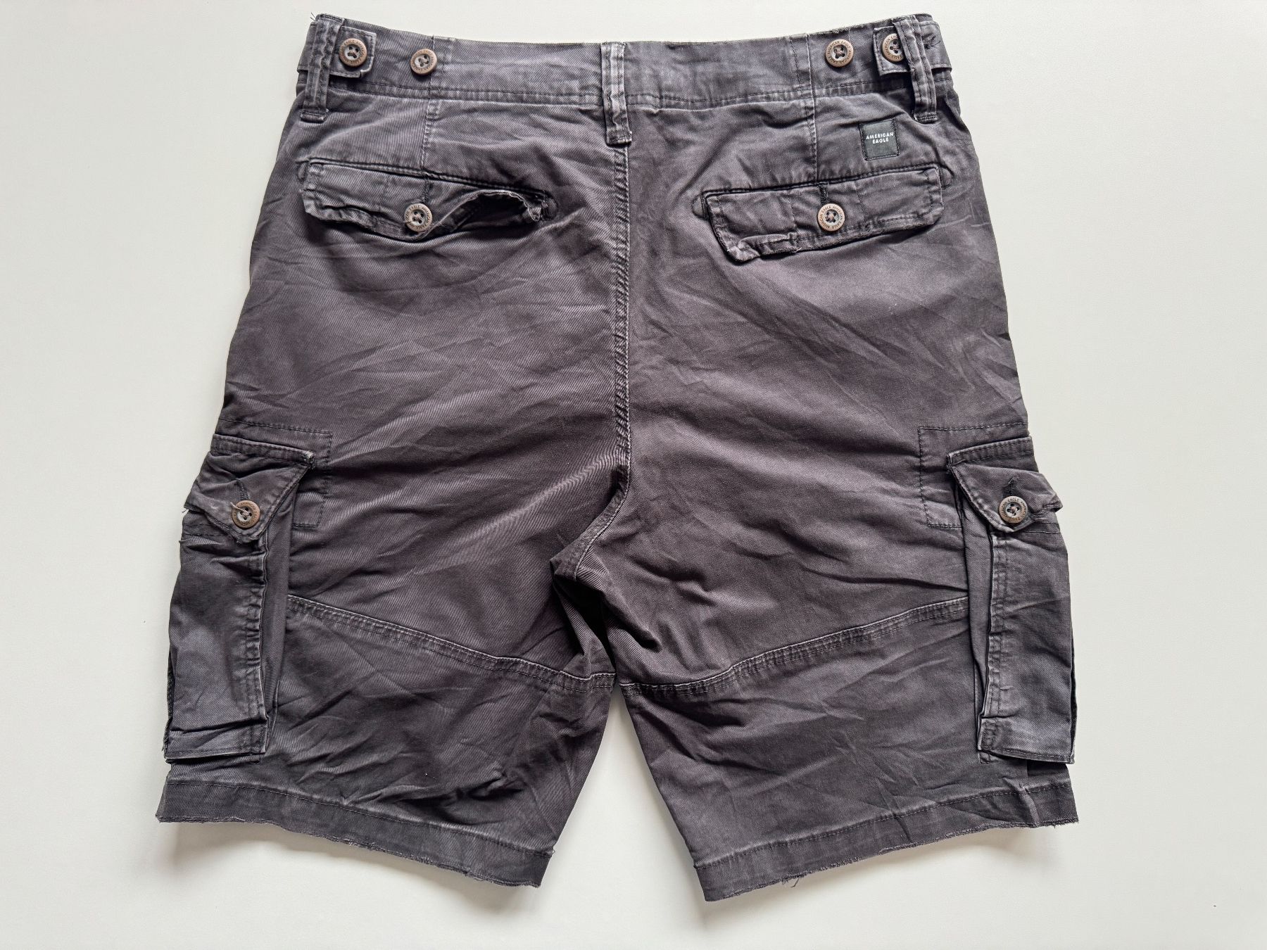 American Eagle Pantaloni: American Eagle Flex short Cargo W31 bermuda 6 pockets – Usato da Neuchâtel venduto da _Easy_to_Find_ 7