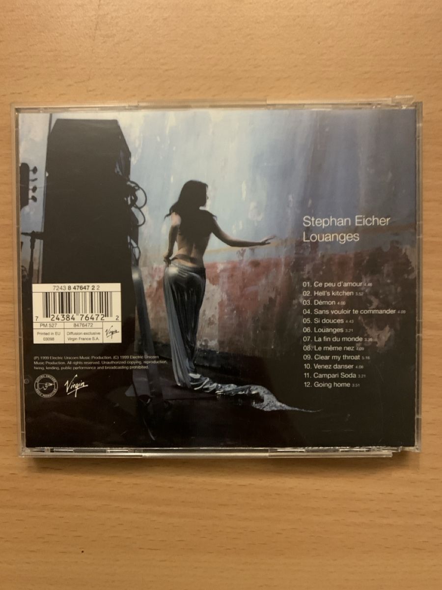 CDs: CD Stephan Eicher Louanges album  – Gebraucht aus Salavaux von Lune_Diurne 1