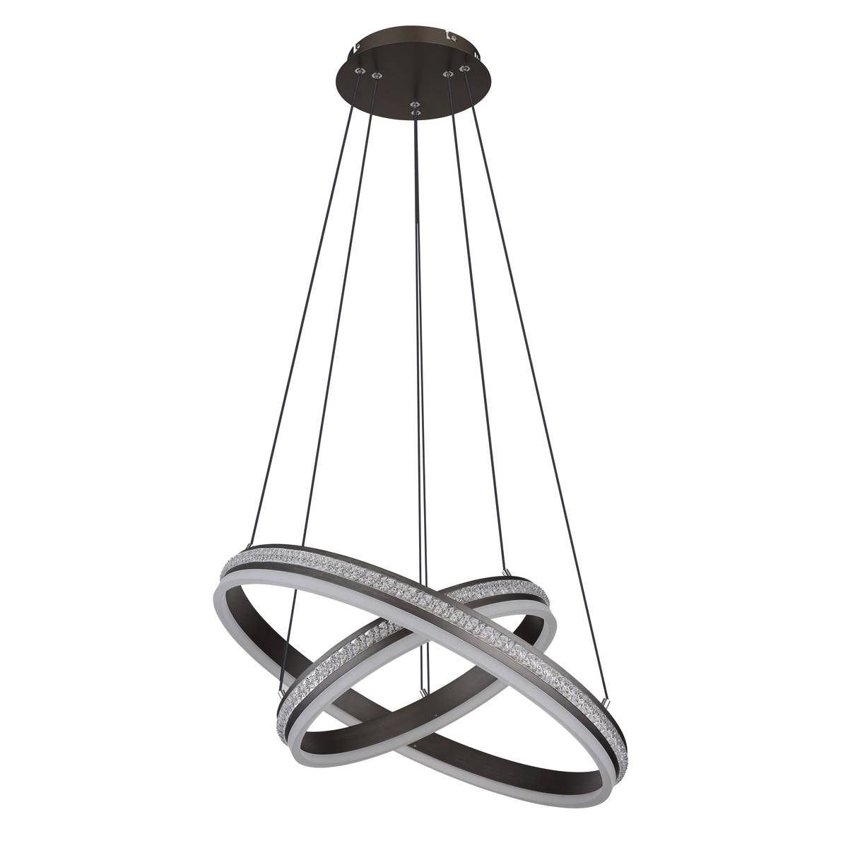 Lampadari & plafoniere: LED Pendelleuchte,CCT, Dimmer, 60 cm Ø – Nuovo (secondo la descrizione) da Kreuzlingen venduto da Smart-Light 9