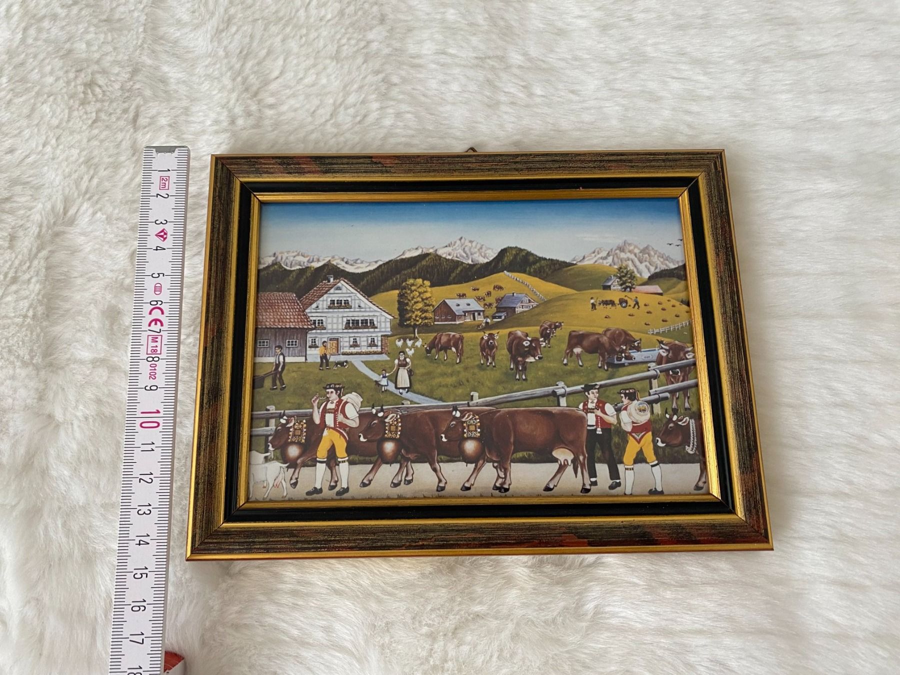 Foto & Immagini: Appenzellerbild - Bauernmalerei - Kunstdruck – Usato da Unterterzen venduto da bac_287t 2