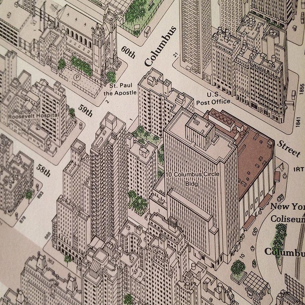 Landkarten & Atlanten: NYC New York City Map Manhattan Original – Gebraucht aus Zürich von its-love 4