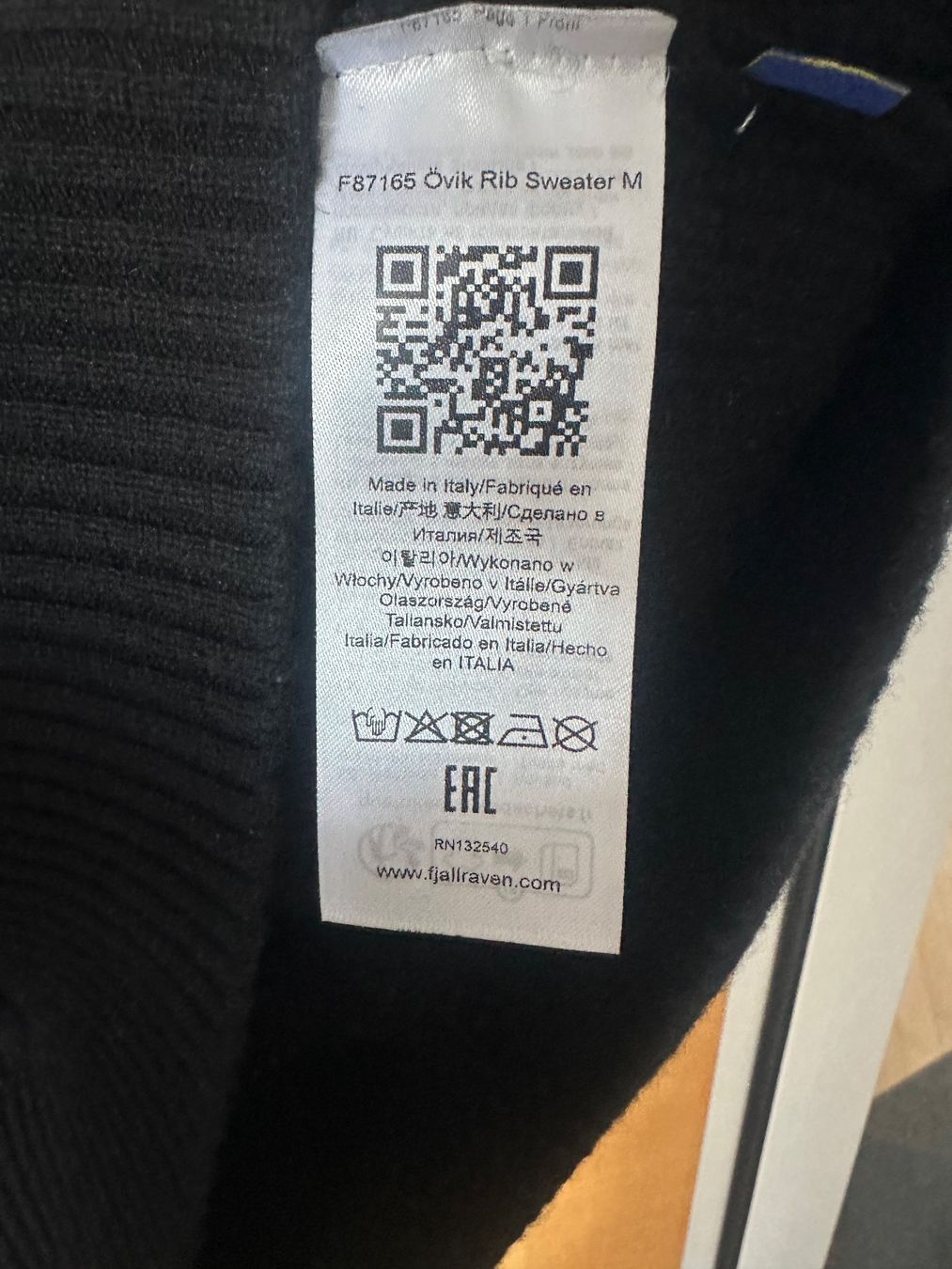Pullover & Sweatshirts: Fjällräven Övik Rib Pullover schwarz Grösse S gebraucht – Gebraucht aus Chur von Monbijou26 1