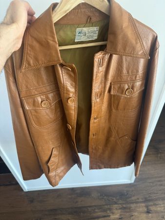 Vintage Lederjacke Grösse M (vermutlich 70/80er)
