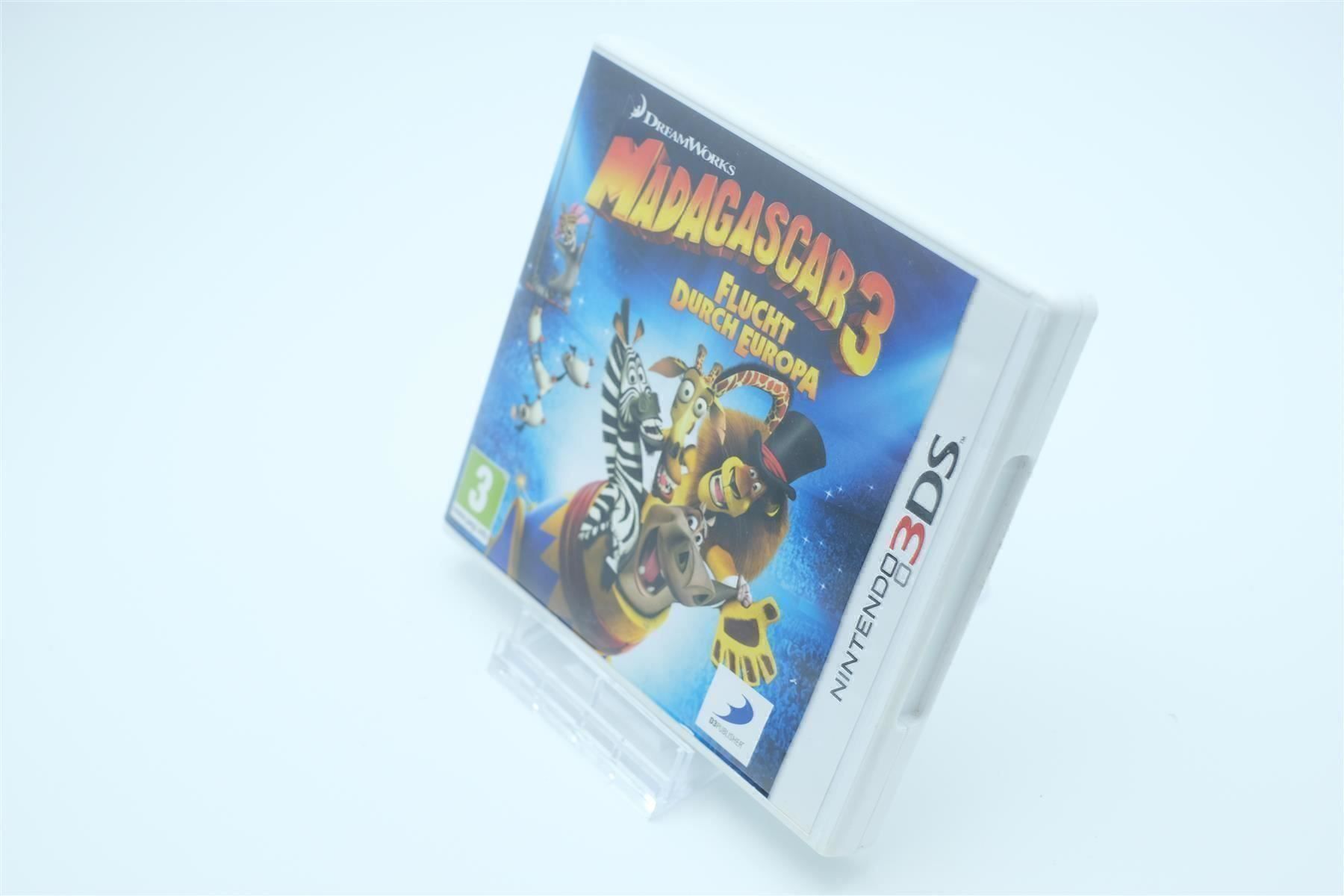 Giochi: Madagascar 3, Flucht durch Europa - 3DS – Usato da Chur venduto da mojobox 2