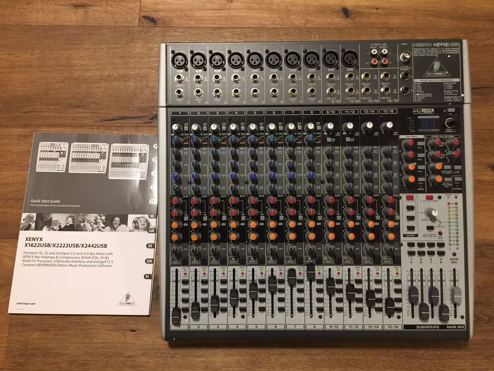 Behringer Xenyx X2442USB Mixer Kaufen auf Ricardo