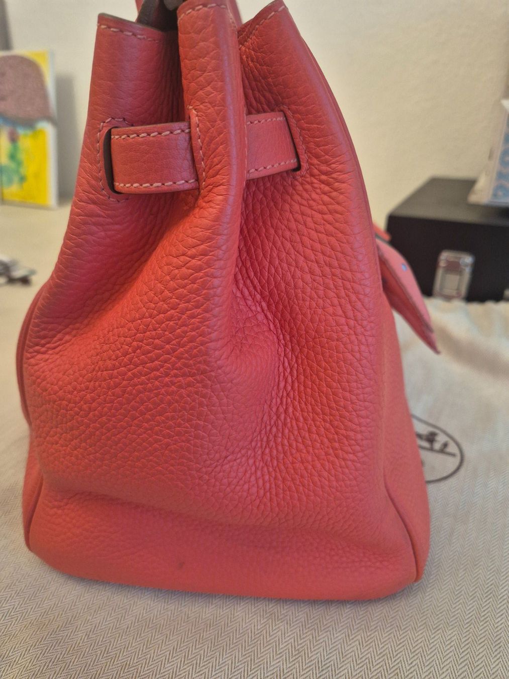 Hermès Borse da donna: HERMÈS Birkin 35 Clemence Rose Texas – Usato da Schaffhausen venduto da lei_7p8b 7