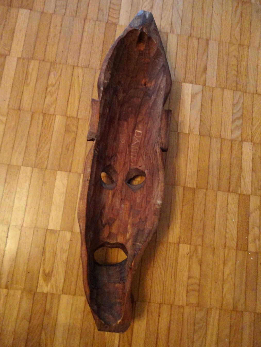 Arte internazionale: Schöne Afrikanische Holz Maske. – Usato da Wädenswil venduto da LIS11 2