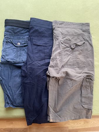 Cargo-Shorts im 3er-Set