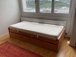 Kinderbett mit Ausziehbett // Lit gigogne // Trundle Bed