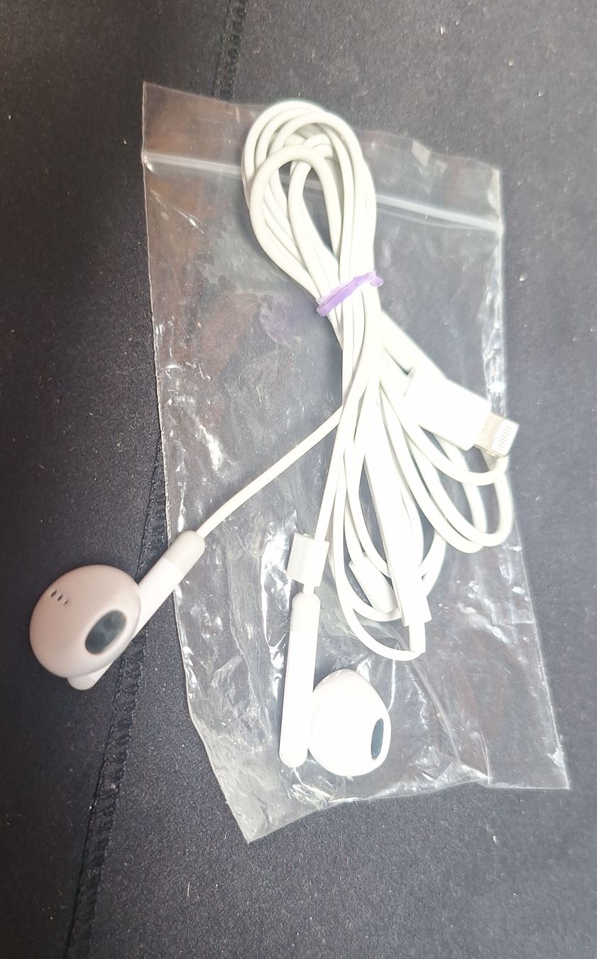 Cuffie: Ecouteurs blancs pour aplle Lightning occasion – Usato da Tannay venduto da v1n1p00h