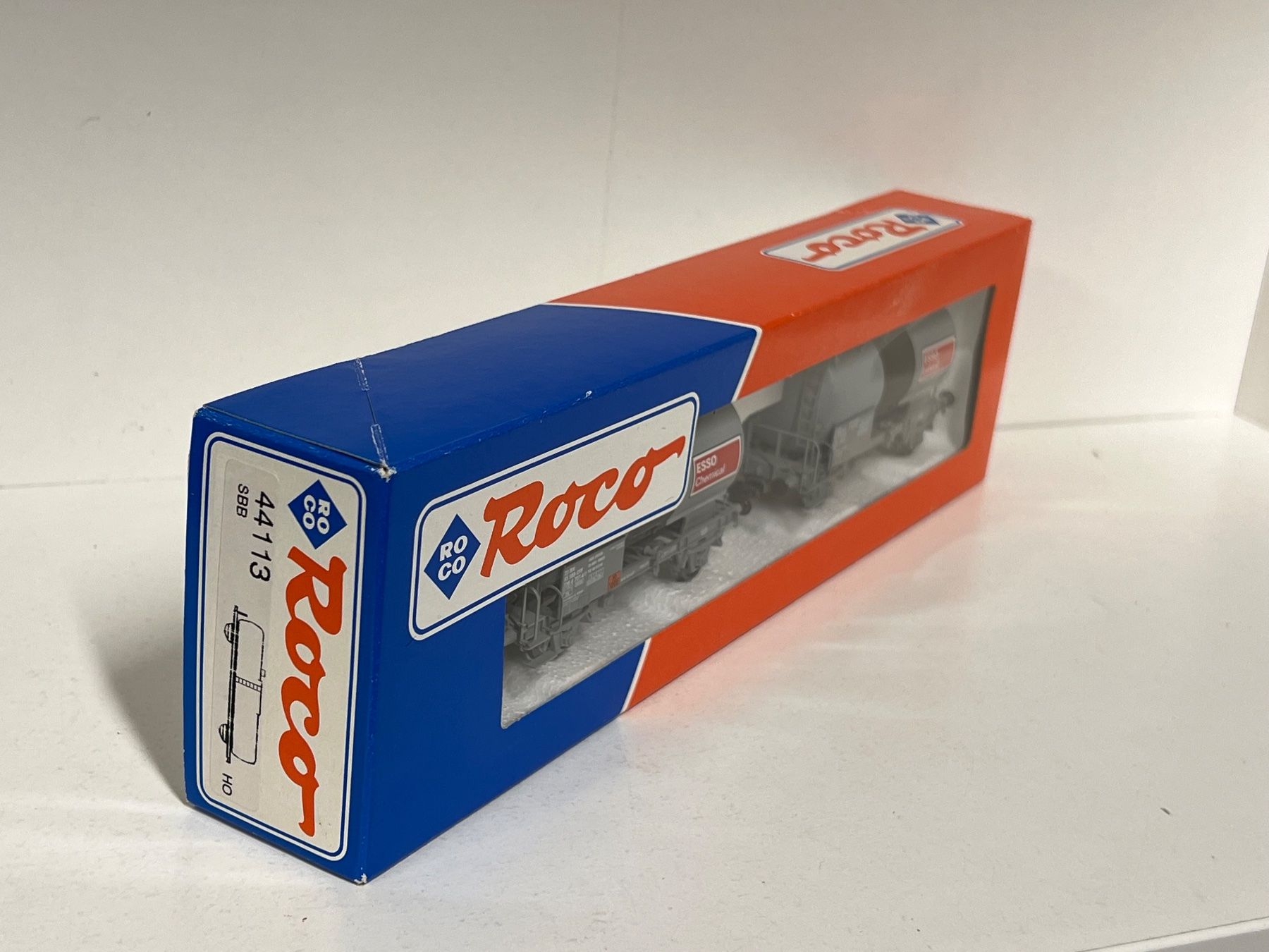 Roco Modellini di ferrovie: Roco 44113  ESSO  SBB H0 DC – Usato da Geroldswil venduto da TopTrain54 9
