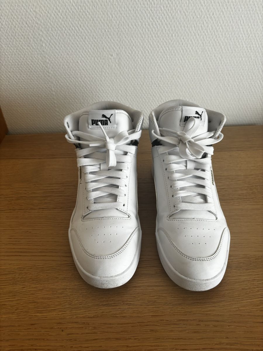 Puma Scarpe da uomo: Baskets Puma Shuffle Mid blanches comme neuves – Usato da Montreux venduto da tia_1018 4