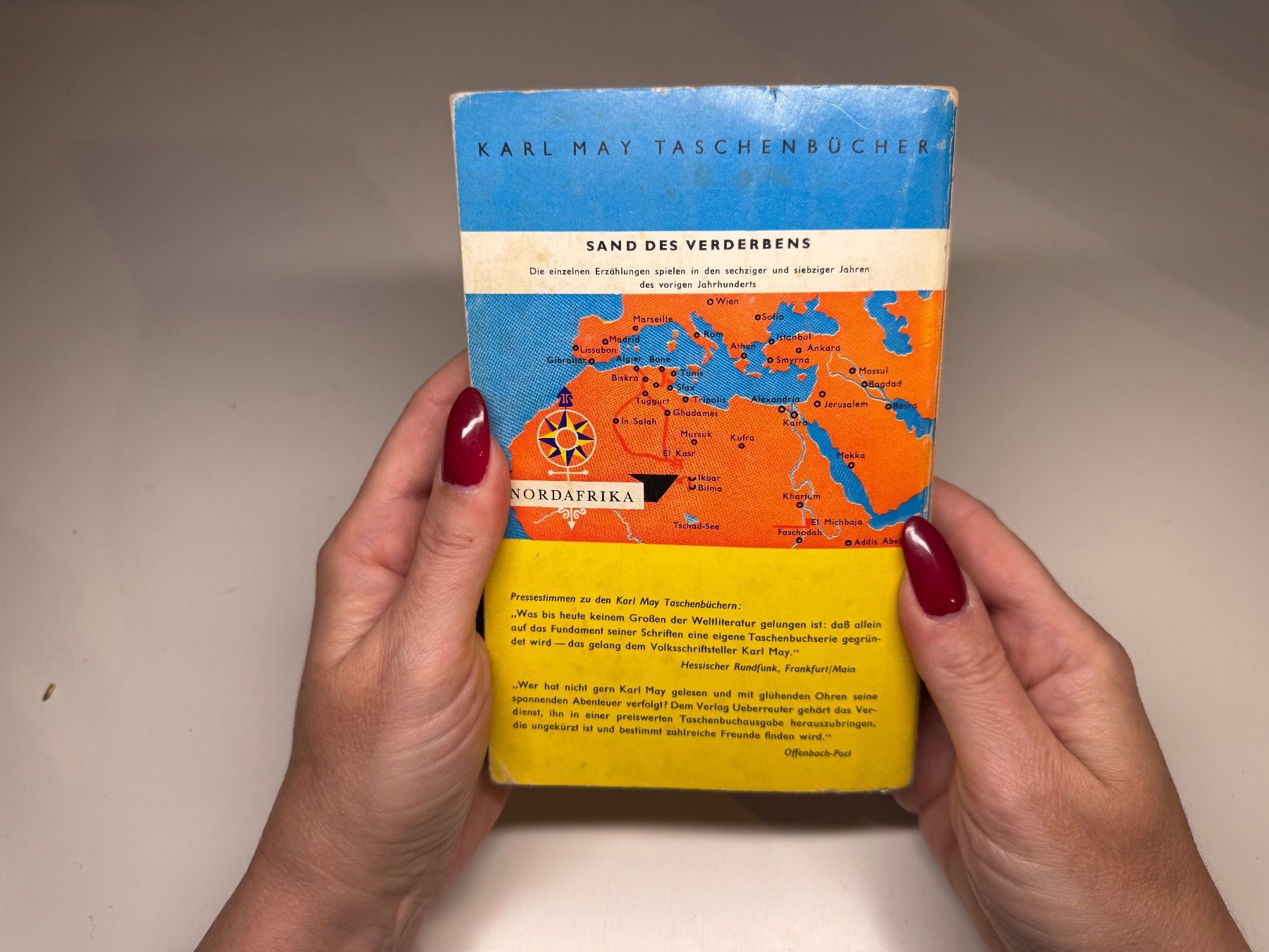 Libri: ROMAN: Karl May, Sand des Verderbens – Usato da Grosswangen venduto da Kleine.Knoepfe 9