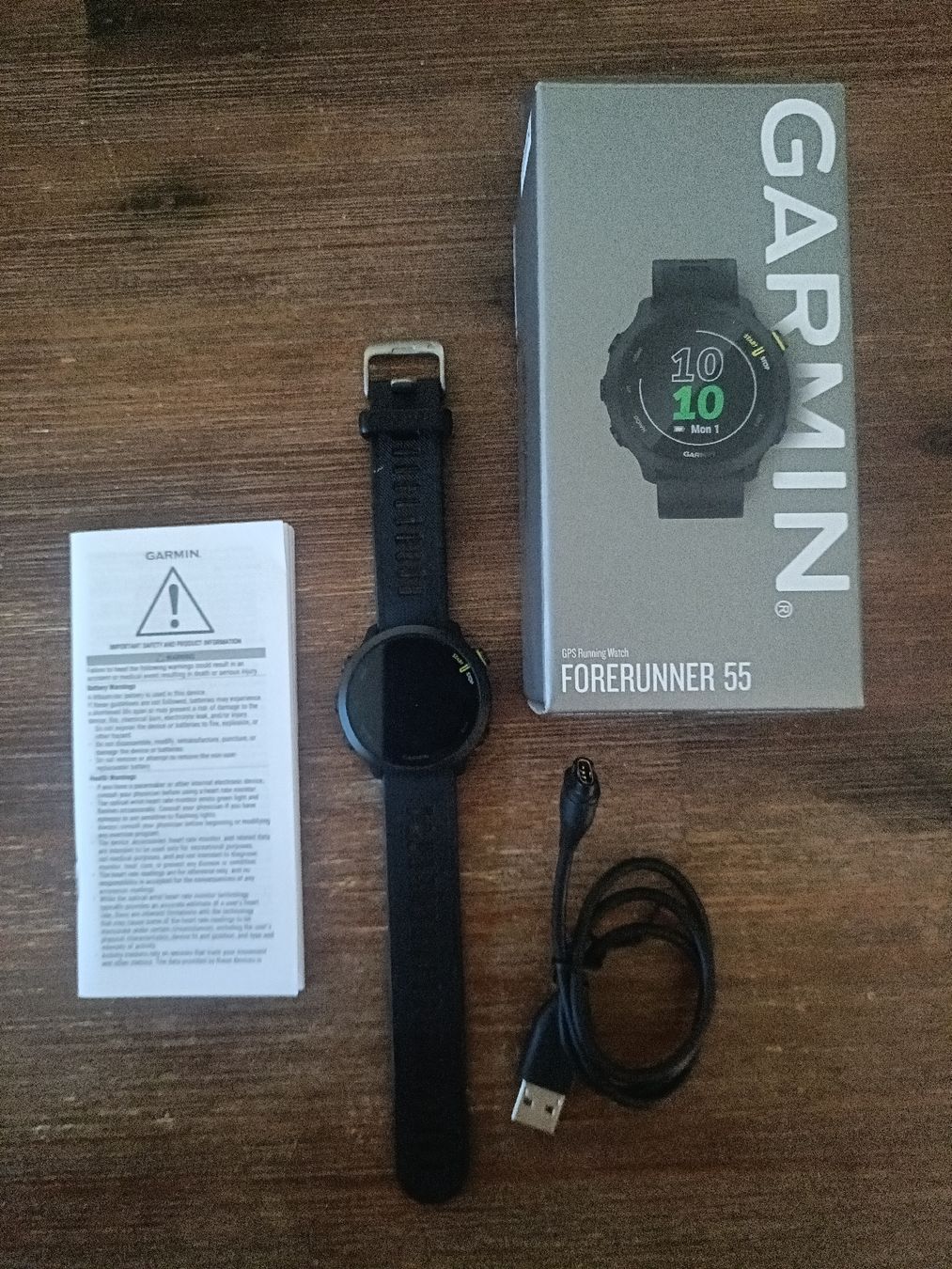 Garmin Smartwatch: Garmin Forerunner 55 – Neuf (Voir description) à Walperswil par Paki00