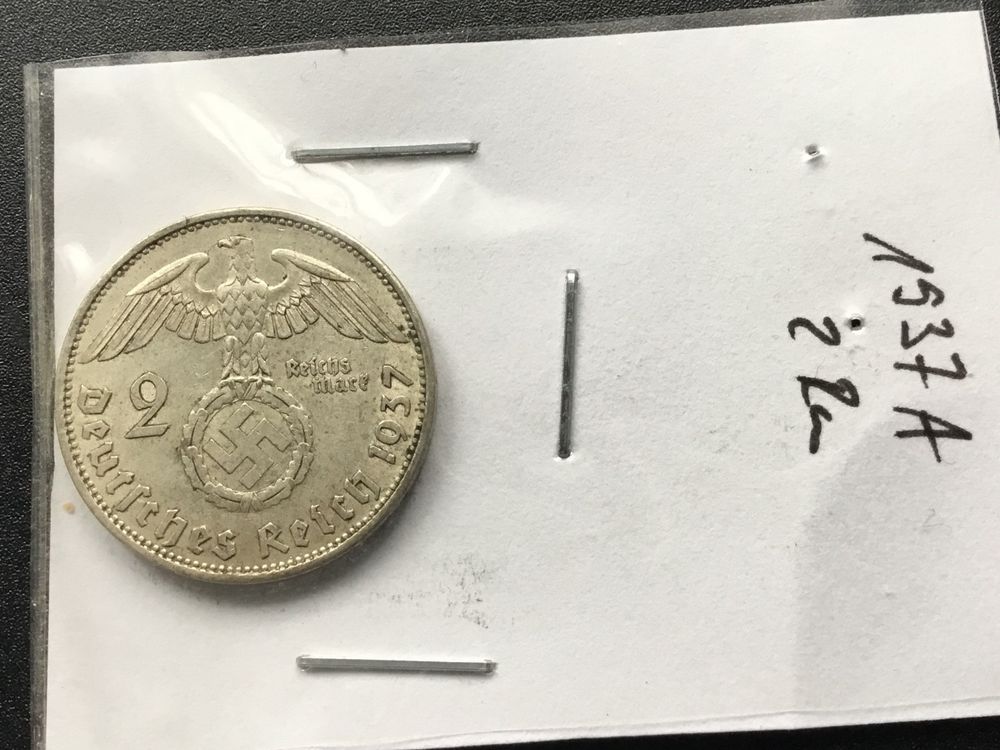 Deutsche Reich 2 Reichmark 1937 A | Kaufen auf Ricardo