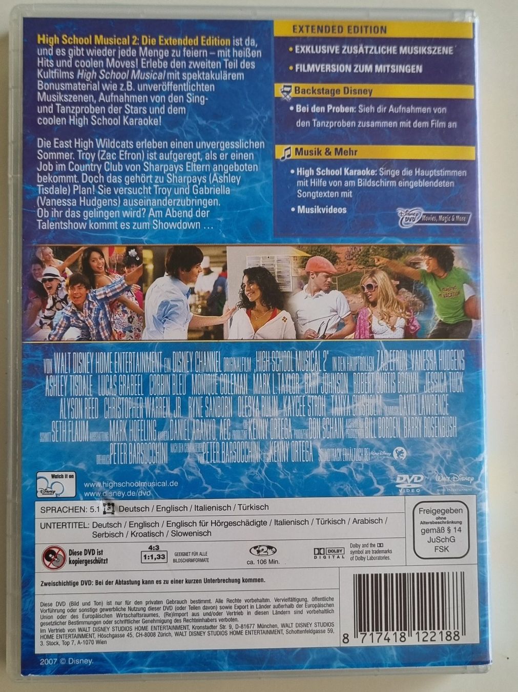 Tutti i DVDs: High School Musical 2 DVD – Usato da Bassersdorf venduto da Ubrunu 1