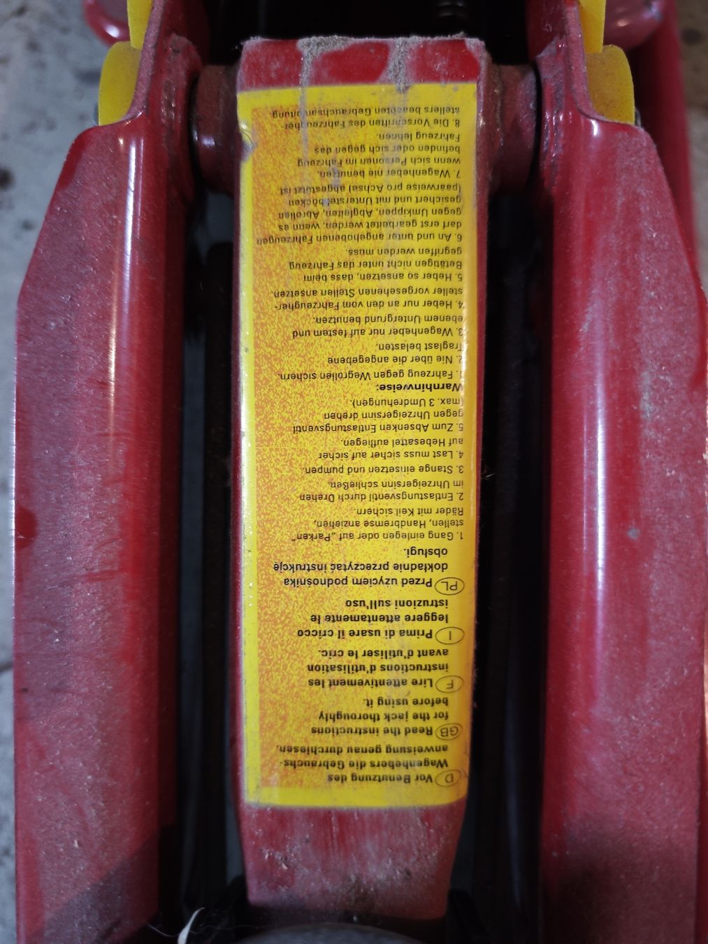 Tous les outils: Unitec Wagenheber 2000 kg – Défectueux à Hunzenschwil par Nidecker5 3