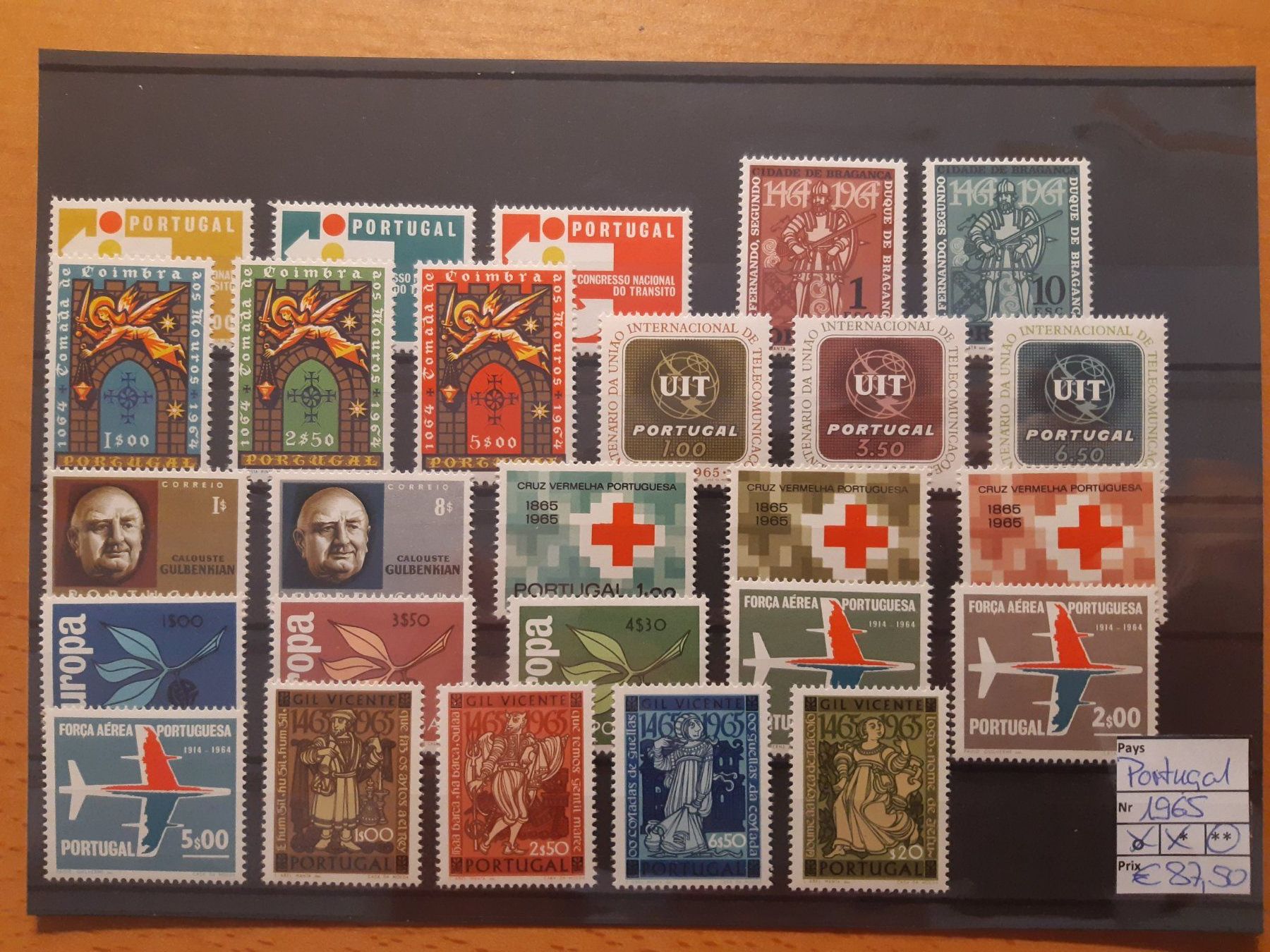 Tutti i francobolli: Portugal** 1965 – Nuovo (secondo la descrizione) da Confignon venduto da Alfda2000