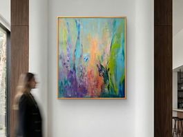 Originalgemälde auf Leinwand 120x100 cm, Unikat
