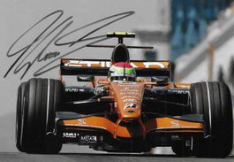 Winkelhock, Spyker 2007, original signiert!