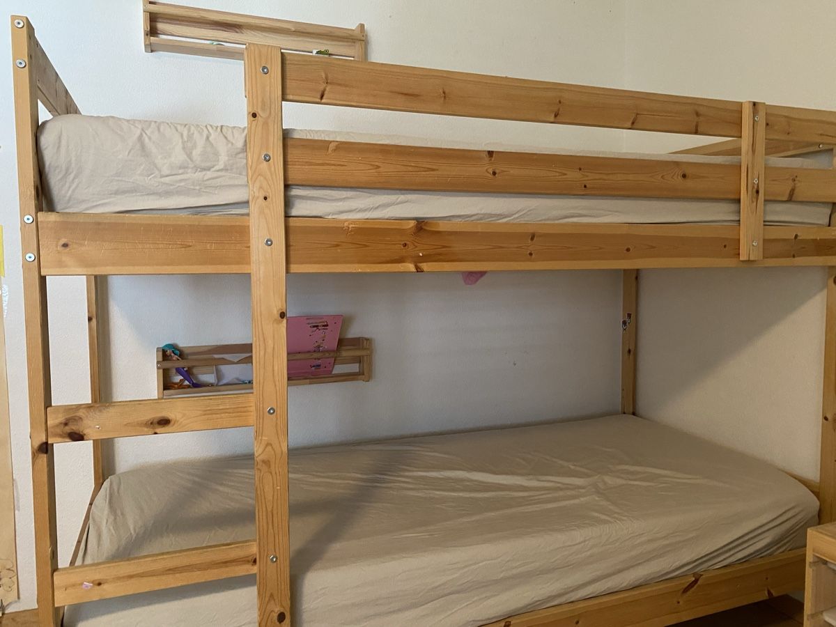 Lits: Bunk Bed Wood IKEA MYDAL – D'occasion à Nürensdorf par bit_2xml