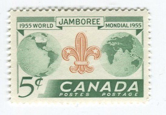 Tutti i francobolli: Briefmarke "Pfadfinder". Kanada – Nuovo e nell'imballaggio originale da Basel venduto da Butsch5