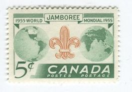 Briefmarke "Pfadfinder". Kanada