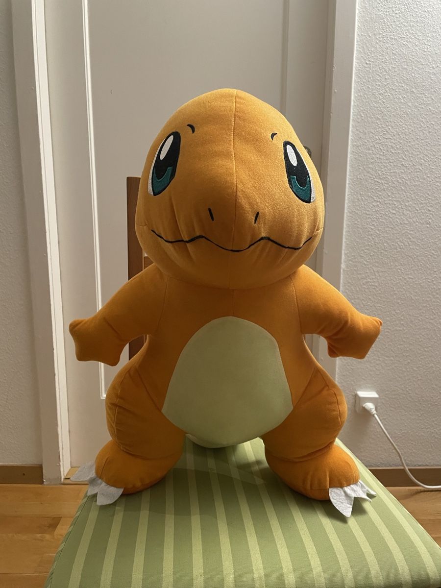 Pokémon Giocattoli: Charmander Pokemon Big Plushy, plush – Usato da Zürich venduto da sezamki