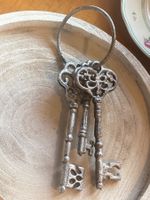SHABBY CHIC SCHLÜSSEL XL-SILBER