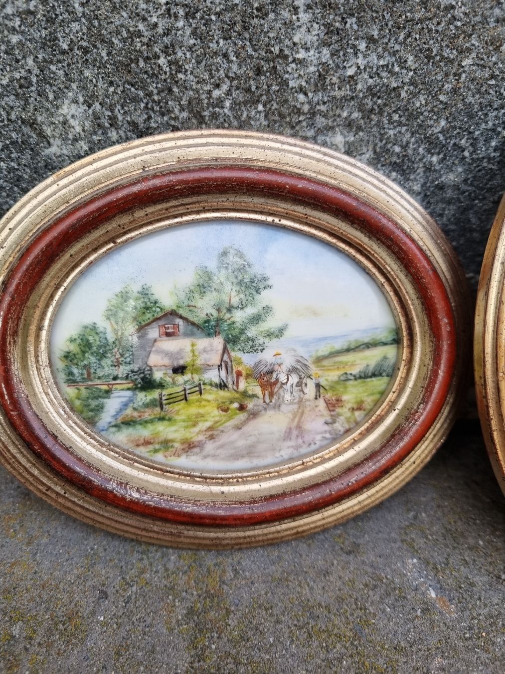 Dipinti: Limoges porcellane bild signed – Usato da Ostermundigen venduto da vintage60 2