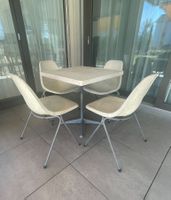 Stella Tisch + 4 Stühle, Der Designklassiker