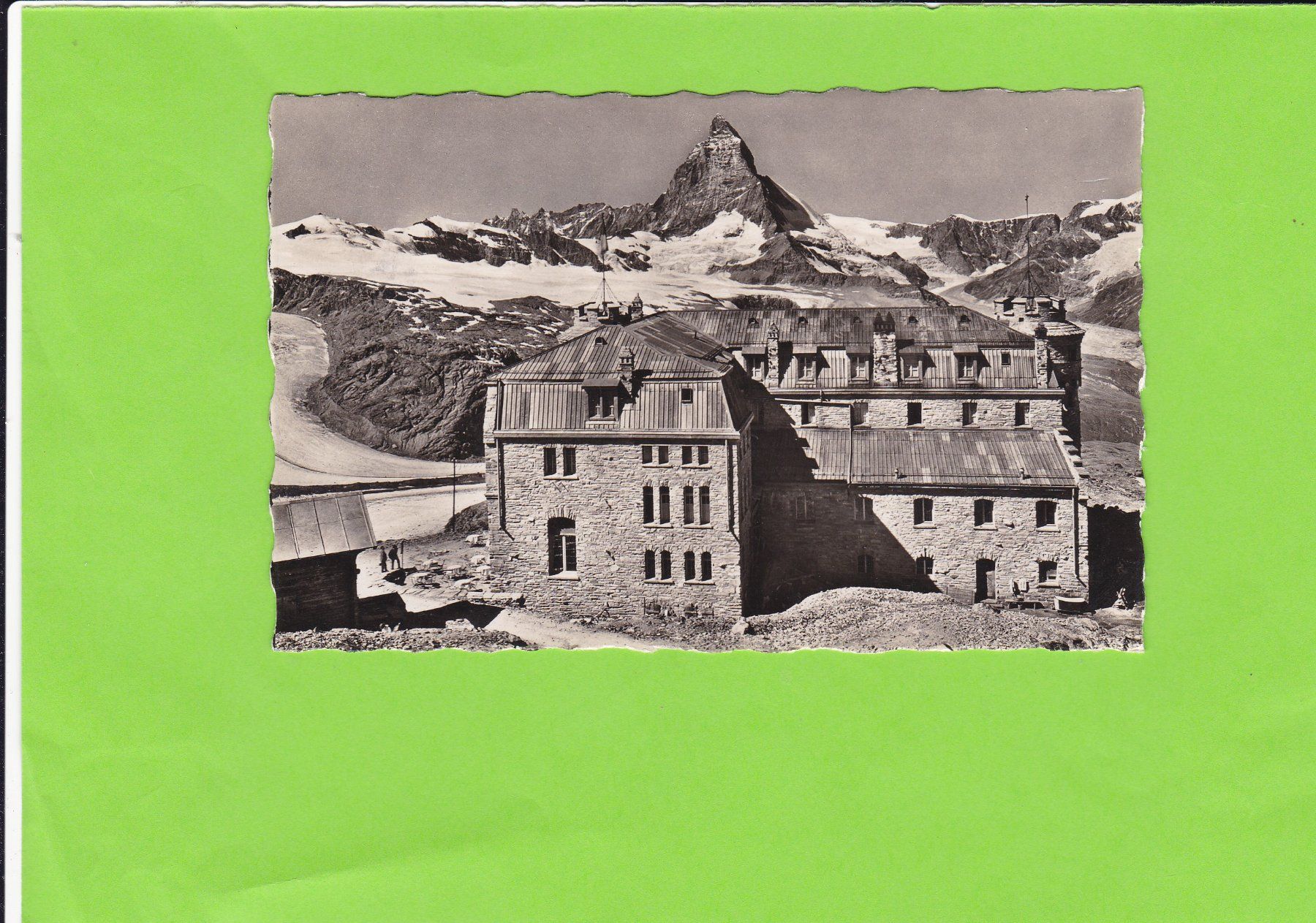 Cartoline postali: Zermatt, Gornergrat-Kulmhotel – Usato da St. Peterzell venduto da neckertal