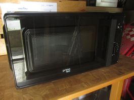 Mikrowelle primotec schwarz NEU