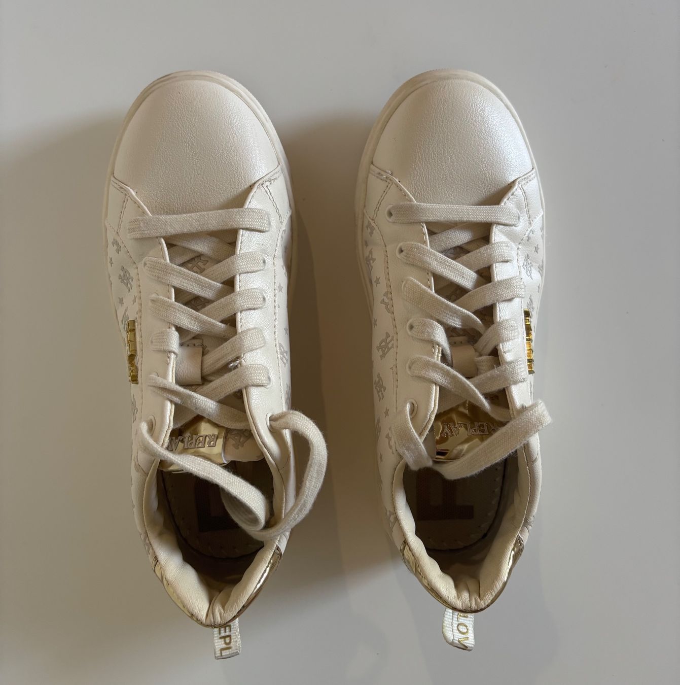 Replay Schuhe für Mädchen: Baskets REPLAY blanc pointure 35 – Neu (gemäss Beschreibung) aus Bernex von mar_82vn 4