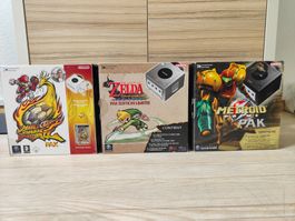 Lot de GameCube, Édition Zelda, Metroid, Smash Football