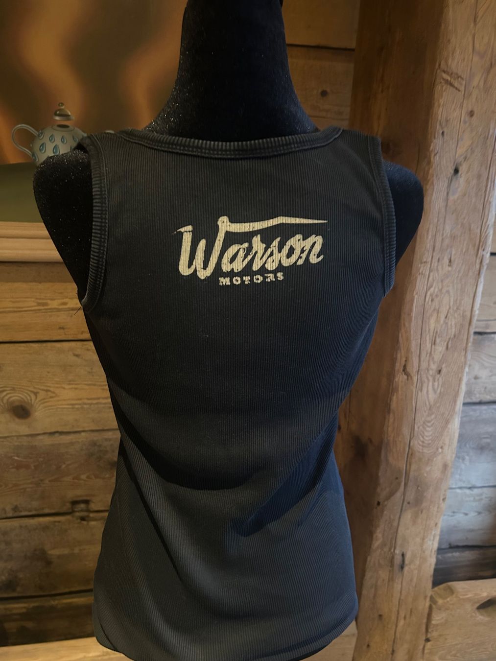 T-shirt: Warson Motors t-shirt noir – Nuovo (secondo la descrizione) da Val-d'Illiez venduto da Dombou 1