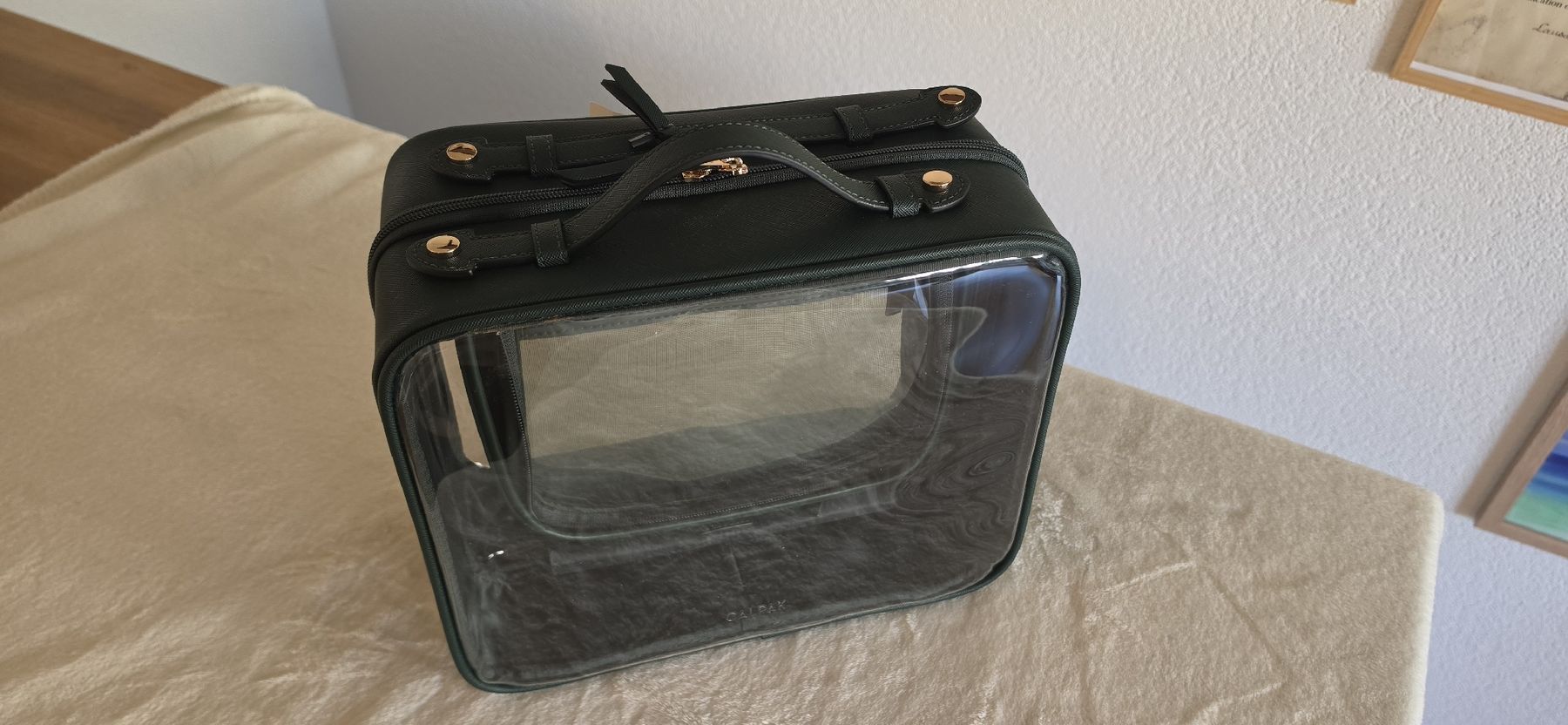 Kosmetikkoffer: CALPAK Clear Cosmetics Case(Large) – Neu (gemäss Beschreibung) aus Nyon von mic_k9d6 1