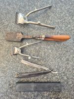 Coiffeur Utensilien Vintage gebraucht Zustand gemäss Bilder