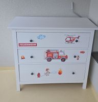 Kommode Kinderzimmer Feuerwehr mit 3 Schubladen gebraucht