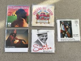 CD Sammlung für Musikliebhaber: Carl Orff, Sinatra u.a.