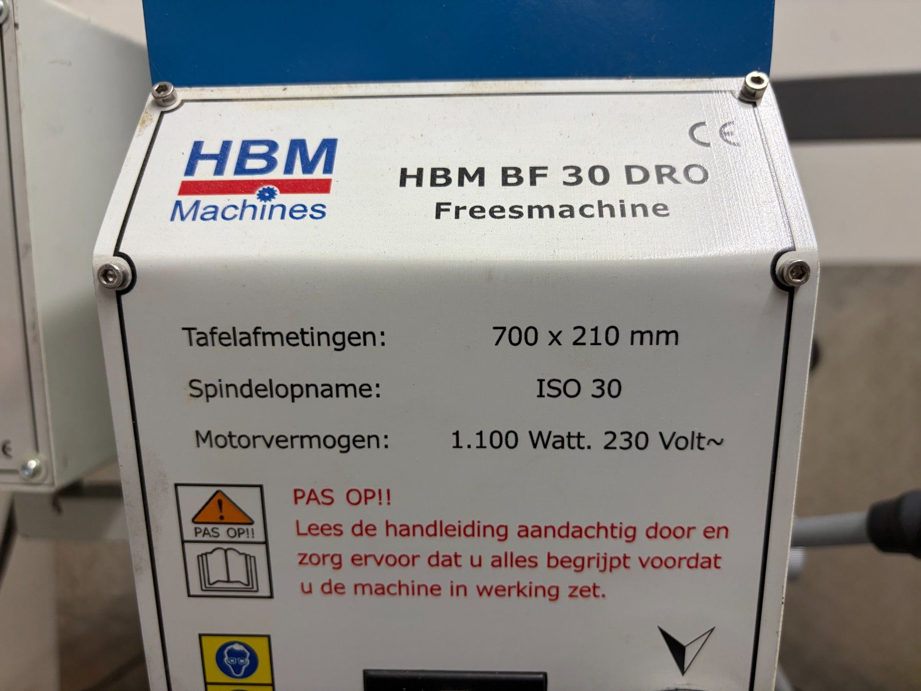 Alle Maschinen: Fräsmaschine – Gebraucht aus Galgenen von Crystaldisplay 3