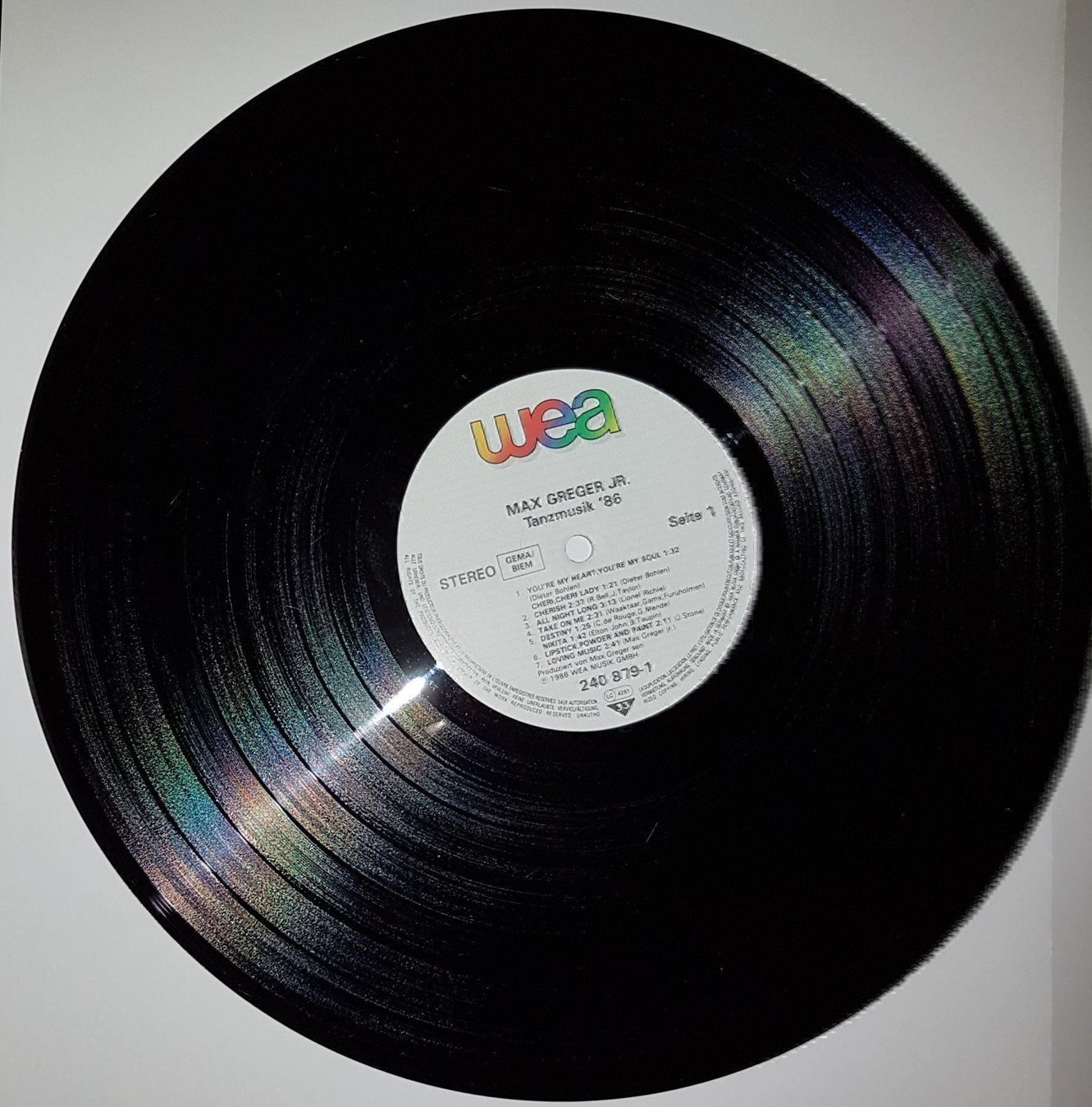 Schallplatten: Max Greger Jr. – Tanzmusik '86 – Gebraucht aus Zürich von Avd 7