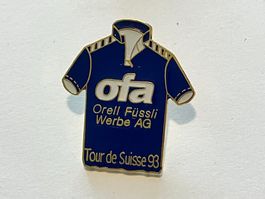 1 Pin Tour de Suisse 93 Trikot Orell Füssli Werbe AG