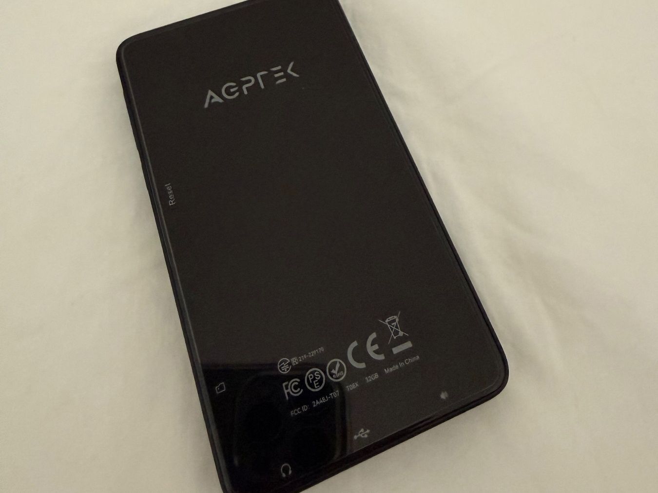 Lettore multimediale portatile: AGPTEK 96 GB MP3 Player Spotify – Usato da St. Gallen venduto da FabianKai 3