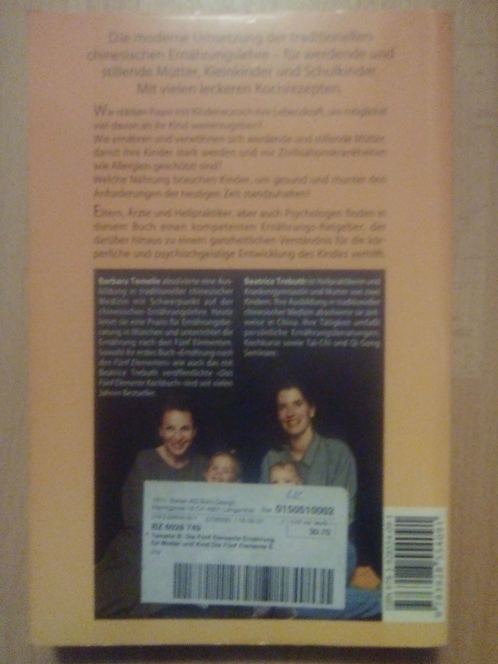 Libri: Die 5-Elemente-Ernährung für Mutter und Kind Barbara Temeli – Nuovo (secondo la descrizione) da Winterthur venduto da Colonica 1