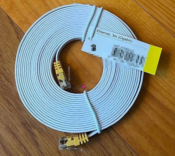 Cavi: Ethernet Kabel 5m (neu) – Nuovo e nell'imballaggio originale da bern venduto da Candelaria48