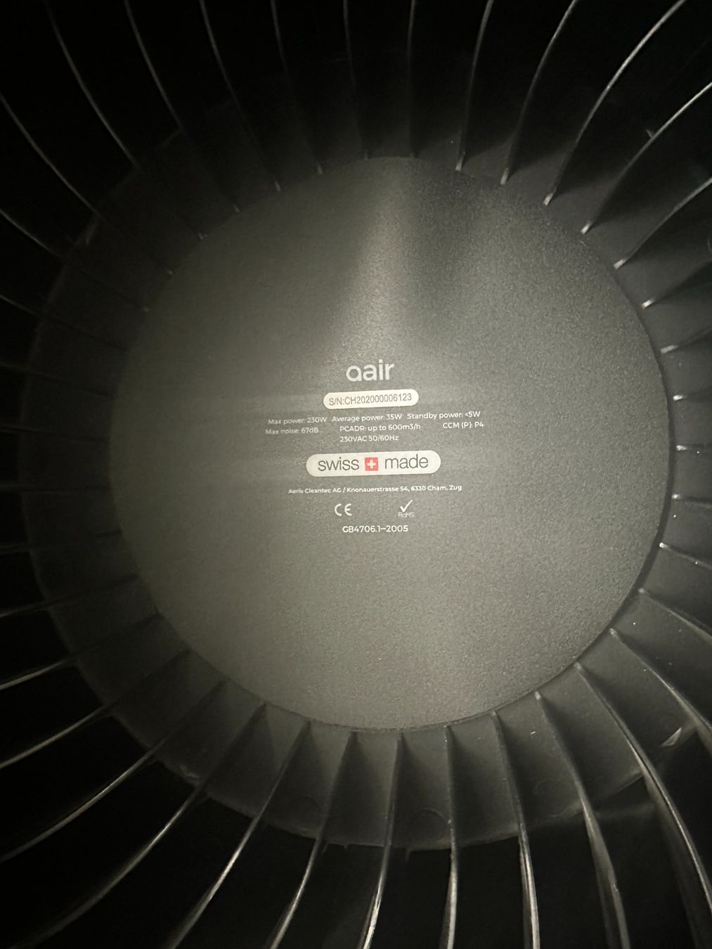 Luftreiniger: Aeris Aair 3 Purifier – Gebraucht aus Dürnten von Romira 2