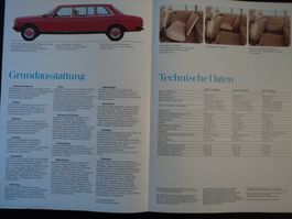 Prospekt Mercedes-Benz 240D/300D/250 7-8 Sitze 1977 Rarität